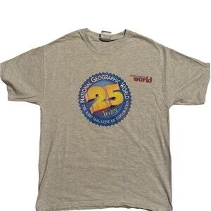 National Geographic 25th Anniversary T-Shirt